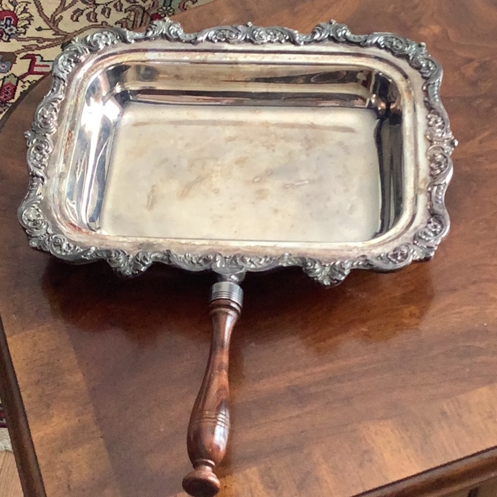Poole Old English Silverplated Chafing Dish